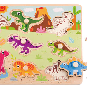 Dinosaur Peg Puzzle